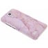 Roze marmer design hardcase hoesje voor de Huawei Y5 Roze marmer design hardcase hoesje voor de Huawei Y5