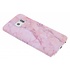 Roze marmer design hardcase hoesje voor de Samsung Galaxy S6 Edge Roze marmer design hardcase hoesje voor de Samsung Galaxy S6 Edge