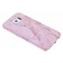 Roze marmer design hardcase hoesje voor de Samsung Galaxy S6 Roze marmer design hardcase hoesje voor de Samsung Galaxy S6