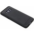 Zwarte Brushed TPU case voor de Samsung Galaxy S8 Zwarte Brushed TPU case voor de Samsung Galaxy S8