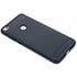 Donkerblauwe Brushed TPU case voor de Huawei P8 Lite (2017) Donkerblauwe Brushed TPU case voor de Huawei P8 Lite (2017)