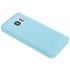 Turquoise Brushed TPU case voor de Samsung Galaxy S7 Turquoise Brushed TPU case voor de Samsung Galaxy S7