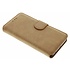 Bruine suède look booktype hoes voor de Huawei P10 Bruine suède look booktype hoes voor de Huawei P10
