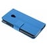 Blauwe TPU Bookcase voor de Alcatel U5 4G Blauwe TPU Bookcase voor de Alcatel U5 4G