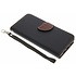 Zwarte blad design TPU booktype voor de Lenovo P2 Zwarte blad design TPU booktype voor de Lenovo P2