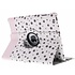 360° draaibare spikkel design tablethoes voor de iPad 2 / 3 / 4 360° draaibare spikkel design tablethoes voor de iPad 2 / 3 / 4