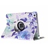 360° draaibare bloemen design tablethoes voor de iPad Mini / 2 / 3 360° draaibare bloemen design tablethoes voor de iPad Mini / 2 / 3