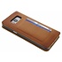 Bugatti Cognac Parigi Booklet Case voor de Samsung Galaxy S8 Plus Bugatti Cognac Parigi Booklet Case voor de Samsung Galaxy S8 Plus