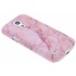 Roze marmer design hardcase hoesje voor de Samsung Galaxy S4 Mini Roze marmer design hardcase hoesje voor de Samsung Galaxy S4 Mini