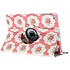 360° draaibare roze rozen design hoes voor de iPad Air 360° draaibare roze rozen design hoes voor de iPad Air