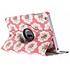360° draaibare roze bloemen design hoes voor de iPad Mini / 2 / 3 360° draaibare roze bloemen design hoes voor de iPad Mini / 2 / 3