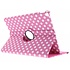 Fuchsia 360° draaibare polka dot tablethoes voor de iPad Pro 12.9 (2017) Fuchsia 360° draaibare polka dot tablethoes voor de iPad Pro 12.9 (2017)