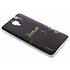 BFF Black Marble Love TPU hoesje voor de OnePlus 3 / 3T BFF Black Marble Love TPU hoesje voor de OnePlus 3 / 3T