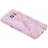 Roze marmer design hardcase hoesje voor de Samsung Galaxy S7 Roze marmer design hardcase hoesje voor de Samsung Galaxy S7