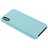 Blauwe siliconen hoes voor de iPhone Xs / X Blauwe siliconen hoes voor de iPhone Xs / X