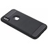 Zwarte Brushed TPU case voor de iPhone Xs / X Zwarte Brushed TPU case voor de iPhone Xs / X