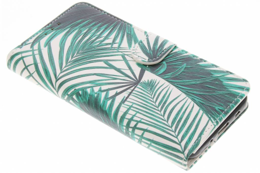 Green Leaves design TPU booktype hoes voor de Samsung Galaxy J7 (2017) Green Leaves design TPU booktype hoes voor de Samsung Galaxy J7 (2017)