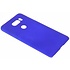 Blauw effen hardcase hoesje voor de LG V30 Blauw effen hardcase hoesje voor de LG V30