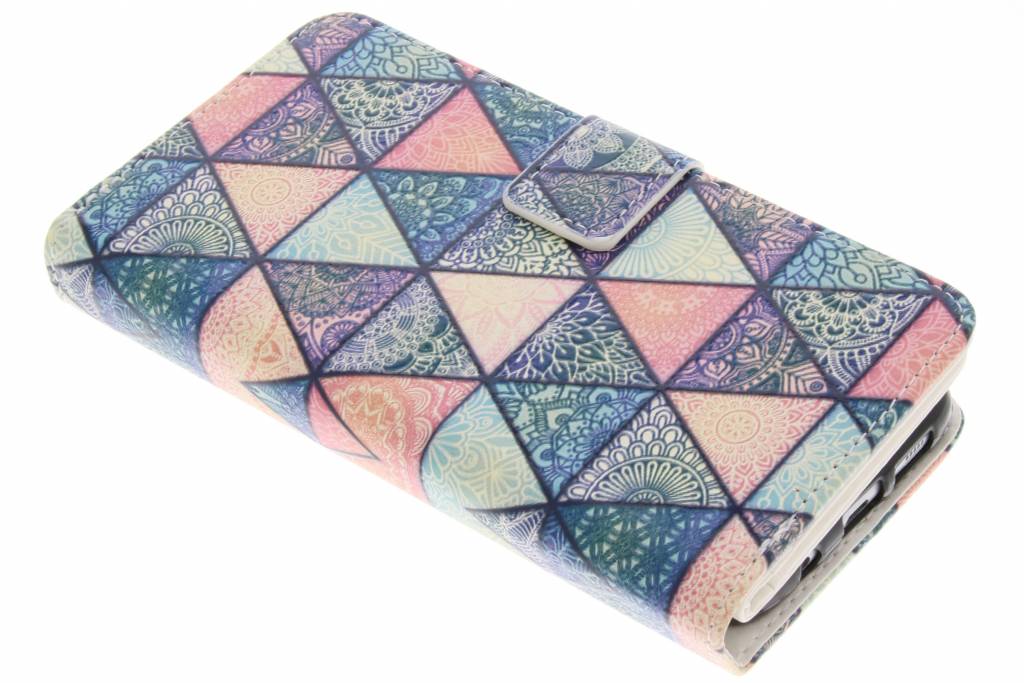 Triangels design TPU portemonnee voor de Samsung Galaxy S7 Edge Triangels design TPU portemonnee voor de Samsung Galaxy S7 Edge