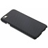 Zwart carbon look hardcase hoesje voor de iPhone 6 / 6s Zwart carbon look hardcase hoesje voor de iPhone 6 / 6s