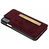 Bugatti Rode Parigi Ultrasuede Booklet voor de iPhone Xs / X Bugatti Rode Parigi Ultrasuede Booklet voor de iPhone Xs / X