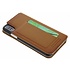 Bugatti Bruine Parigi Booklet Case voor de iPhone Xs / X Bugatti Bruine Parigi Booklet Case voor de iPhone Xs / X
