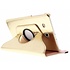 Gouden 360° draaibare glamour tablethoes voor de Samsung Galaxy Tab E 9.6 Gouden 360° draaibare glamour tablethoes voor de Samsung Galaxy Tab E 9.6