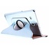 Lichtblauwe 360° draaibare glamour tablethoes voor de Samsung Galaxy Tab E 9.6 Lichtblauwe 360° draaibare glamour tablethoes voor de Samsung Galaxy Tab E 9.6