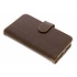 Bruine 11-vaks Wallet Case voor de iPhone X Bruine 11-vaks Wallet Case voor de iPhone X