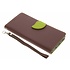 Bruine blad design TPU booktype voor de Samsung Galaxy Note 8 Bruine blad design TPU booktype voor de Samsung Galaxy Note 8