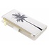 Palmtree design luxe portemonnee hoes voor de General Mobile GM6 Palmtree design luxe portemonnee hoes voor de General Mobile GM6