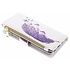 Paarse veer design luxe portemonnee hoes voor de Samsung Galaxy S8 Paarse veer design luxe portemonnee hoes voor de Samsung Galaxy S8