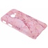 Roze marmer design hardcase hoesje voor de Samsung Galaxy Xcover 4 Roze marmer design hardcase hoesje voor de Samsung Galaxy Xcover 4
