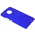 Blauw effen hardcase hoesje voor de Motorola Moto X4 Blauw effen hardcase hoesje voor de Motorola Moto X4
