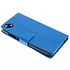Blauwe TPU Bookcase voor de Wiko Sunny 2 Plus Blauwe TPU Bookcase voor de Wiko Sunny 2 Plus