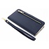 Blauwe luxe booktype met rits voor de Motorola Moto G5 Blauwe luxe booktype met rits voor de Motorola Moto G5