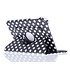 Zwarte 360º draaibare polka dot tablethoes voor de Samsung Galaxy Tab A 7.0 (2016) Zwarte 360º draaibare polka dot tablethoes voor de Samsung Galaxy Tab A 7.0 (2016)