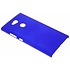 Blauw effen hardcase hoesje voor de Sony Xperia L2 Blauw effen hardcase hoesje voor de Sony Xperia L2
