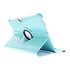 Turquoise 360° draaibare krokodil tablethoes voor de Samsung Galaxy Tab 2 10.1 Turquoise 360° draaibare krokodil tablethoes voor de Samsung Galaxy Tab 2 10.1