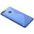 Blauwe S-line TPU hoesje voor de Huawei P Smart Blauwe S-line TPU hoesje voor de Huawei P Smart