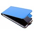 Selencia Blauwe Luxe TPU Flipcase voor de Huawei P20 Lite Selencia Blauwe Luxe TPU Flipcase voor de Huawei P20 Lite