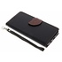 Zwarte blad design booktype hoes voor de Samsung Galaxy S9 Zwarte blad design booktype hoes voor de Samsung Galaxy S9