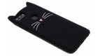 Zwart Kat TPU hoesje Huawei P Smart Zwart Kat TPU hoesje Huawei P Smart