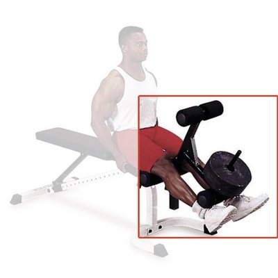 Body-Solid GLDA1 Leg Extension en Curl Attachment