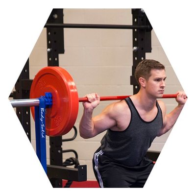 Body-Solid SR-LO Lift Offs - Afleggers voor Halterstangen