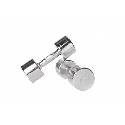 Lifemaxx LMX80 Dumbbells Chroom (per set)