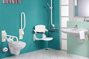Aangepaste badkamer