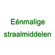 EENMALIGE STRAALMIDDELEN