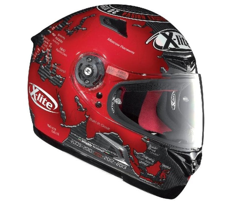 X-LITE X-802R ULTRA REPLICA Carlos Checa helmet - Champion Helmets