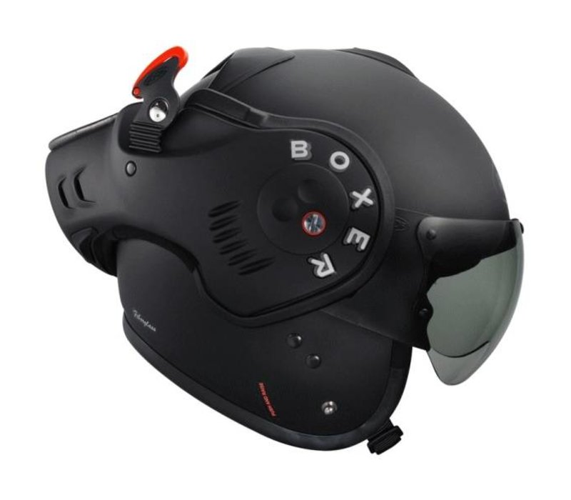 Roof Boxer V8 Matt Black helmet - Champion Helmets Motorcycle Helmets